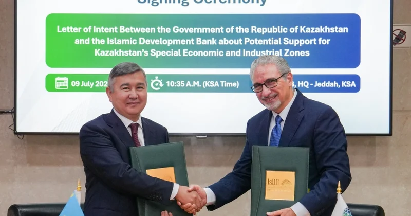 IsDB and Kazakhstan sign landmark agreement for infrastructure development