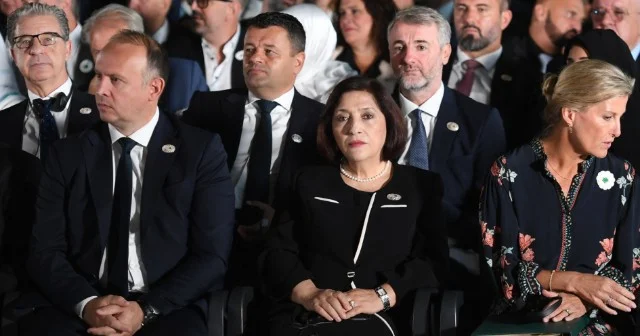 Sahibə Qafarova Srebrenitsa qurbanlarını yad etdi FOTOLAR