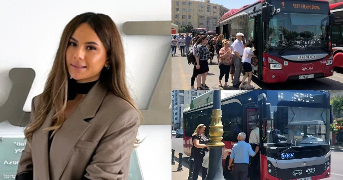 Sərnişini avtobusun arxa qapısından mindirməyə görə sürücü cərimələnə bilər? RƏSMİ AÇIQLAMA FOTO