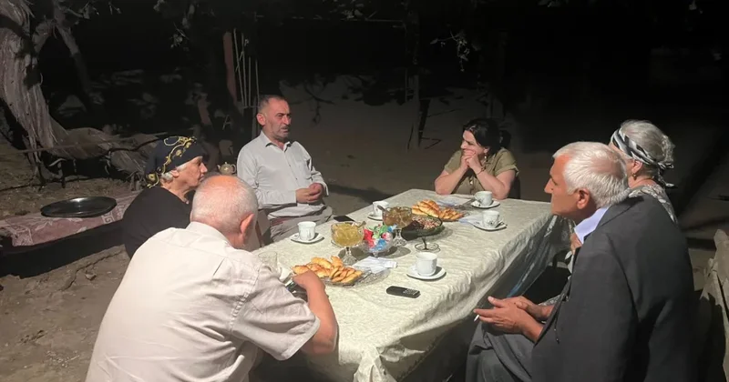 QHT sədrinin layihə çərçivəsində şəhid ailələri ilə görüşü davam edir