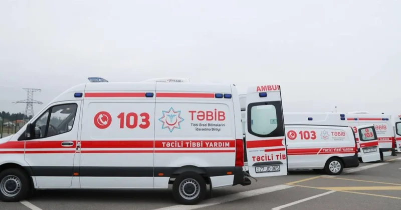 Ötən ay Bakıda çağırışların 367 si qəza ilə bağlı olub