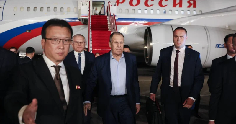 Лавров в Северной Корее