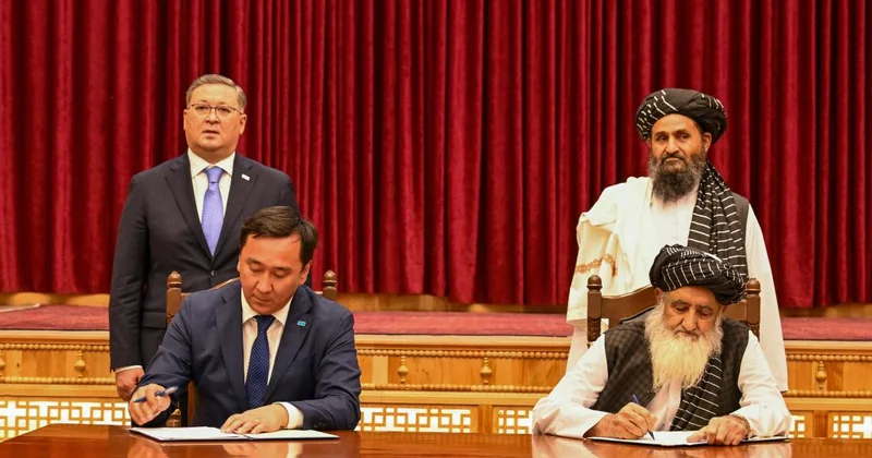 Kazakhstan and Afghanistan agree on rail linking Central and South Asia
