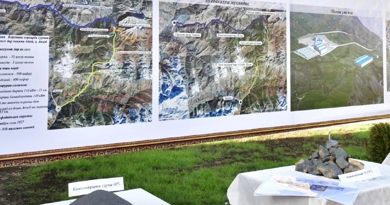 Tajikistan kicks off raising antimony production facility in its Ayni district