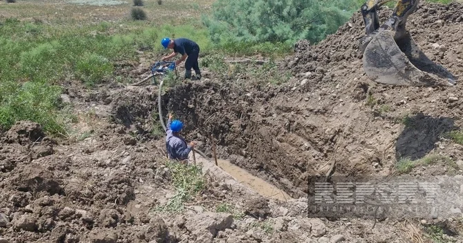 Bu rayonda su kəməri partladı 21 min sakin susuz qaldı