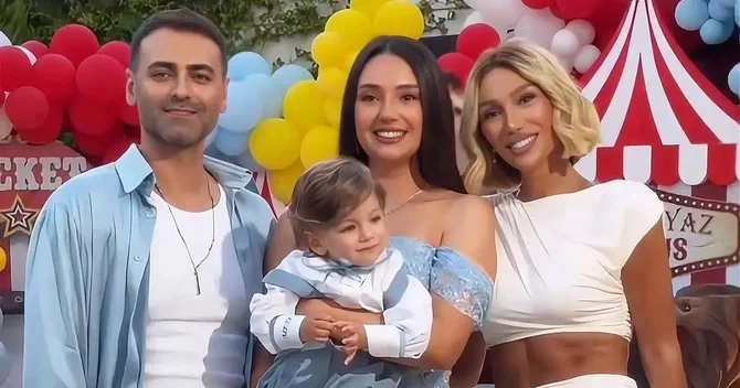 Röya Ayxan lüks villasında qardaşı oğluna ad günü keçirdi