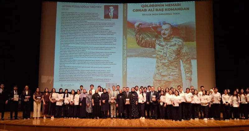 Yazıçı publisist Aydın Tağıyevin kitabının təqdimatı olub