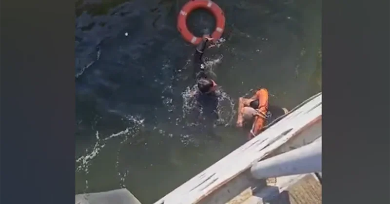 На Приморском бульваре спасли тонувшего мужчину ВИДЕО