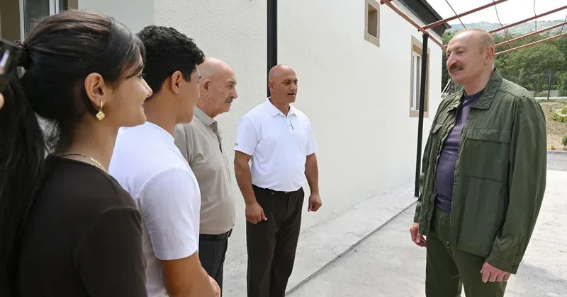 Prezidentin sosial şəbəkə hesablarında Quzeyxırman və Güneyxırman kəndləri ilə bağlı paylaşım olunub