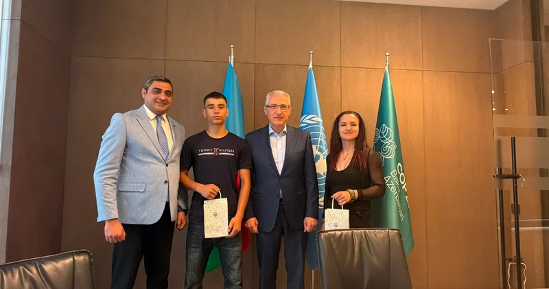 Azərbaycan Alpinizm Federasiyasının İdarə Heyəti beynəlxalq turnirin finalçıları ilə görüşüb