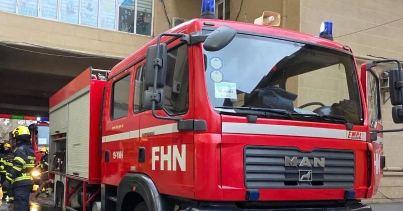 В Азербайджане произошел пожар в школе