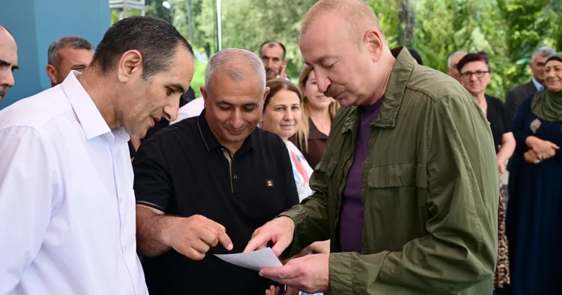 32 il əvvəl Ulu Öndərlə çəkilən şəkil Prezidentə göstərildi Foto