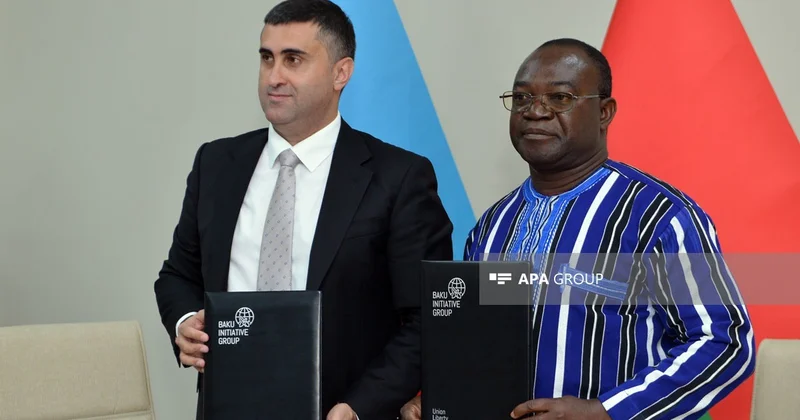 BTQ ilə Burkina Faso XİN in araşdırmalar institutu arasında memorandum imzalanıb FOTO