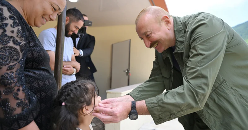 Kiçik Qaladərəsi və uşaqları... Səmimi fotolar
