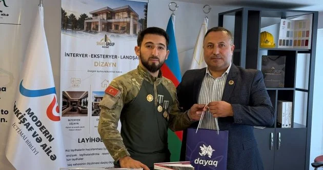 Dayaq təşkilatı qazi Ağanəcim Sədiyarovu təbrik edib