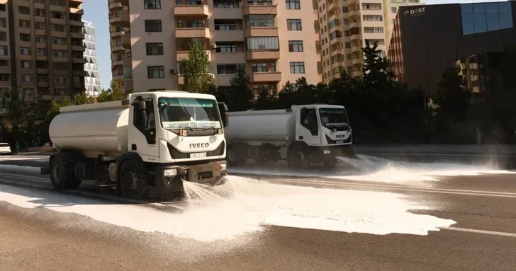 В Баку прошел общегородской субботник