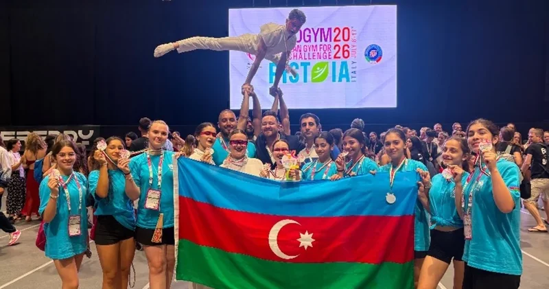 Сборная Азербайджана победила на фестивале European Gym for Life Challenge