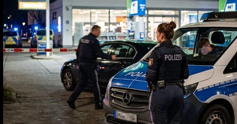 Almaniyada yanacaqdoldurma məntəqəsinə BASQIN 24 yaşlı azərbaycanlı saxlanıldı
