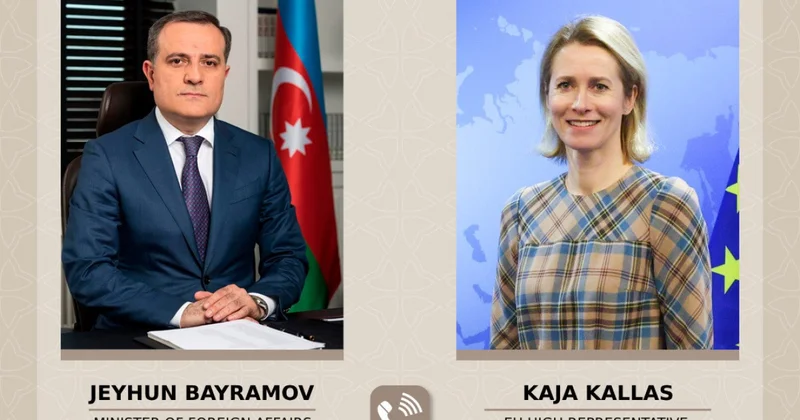 Глава МИД Азербайджана провел переговоры с Каей Каллас