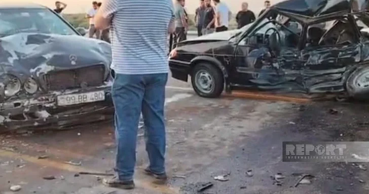 В Билясуваре произошло тяжелое ДТП, есть погибшие и раненые