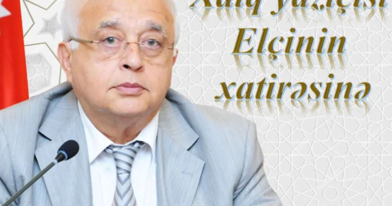 Milli Kitabxanada “Xalq yazıçısı Elçinin xatirəsinə” adlı elektron məlumat bazası hazırlanıb