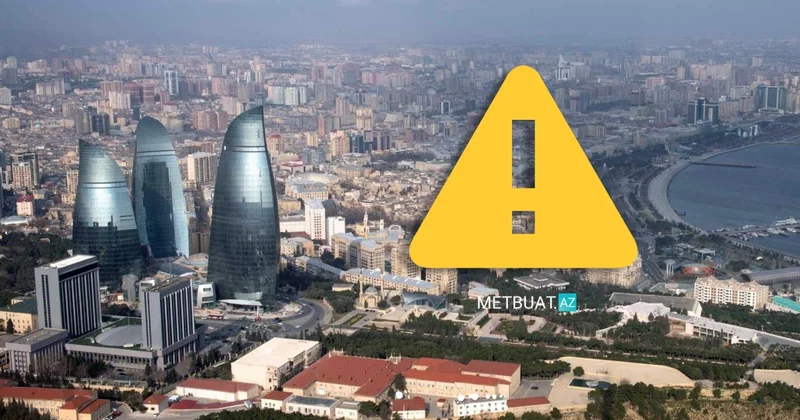 ​Avqustun 12 və 13 nün havası ilə bağlı xəbərdarlıq