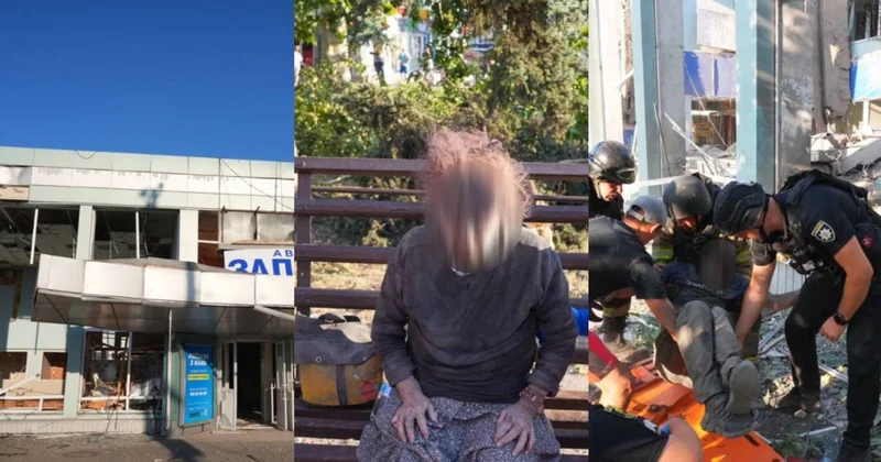 Rusiya Zaporojyadakı avtovağzalı vurdu: 21 nəfər yaralandı