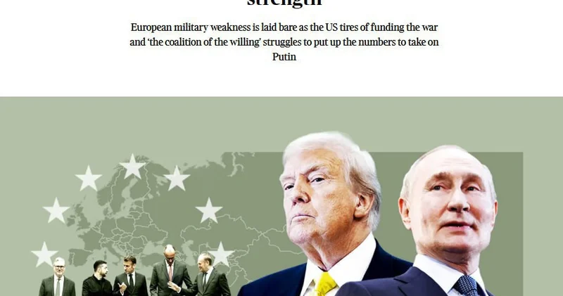 The Times: У Европы нет сил для влияния на переговоры Путина и Трампа