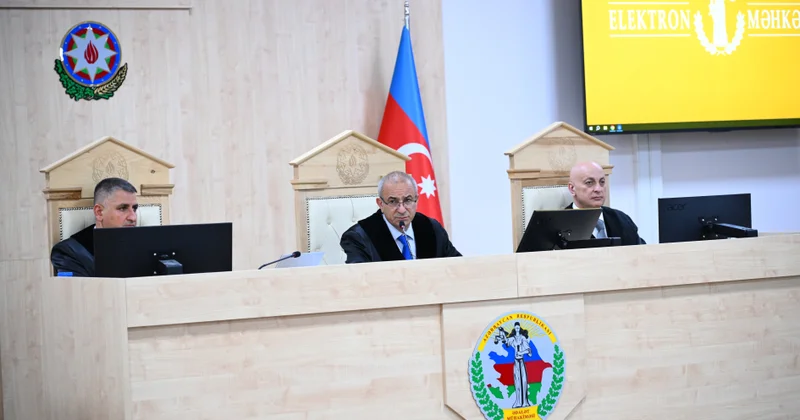 Cinayətkar ermənilərin məhkəməsi davam etdirilib...