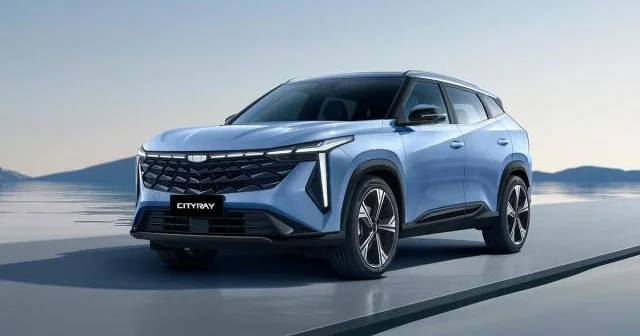 Çində yeni Geely Cityray krossoverinin qiyməti 1 milyon rubldan başlayır...