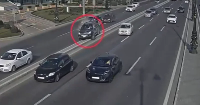 Bakıda baş verən qəzalar VİDEO