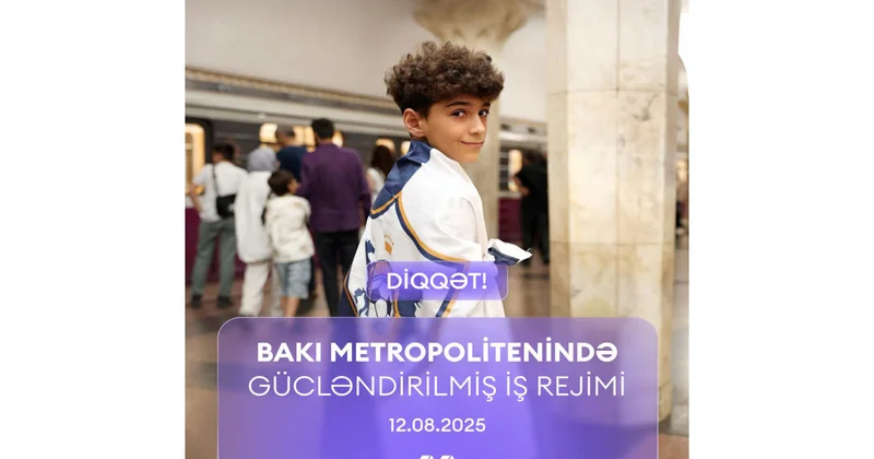 Бакинский метрополитен усилит работу в день матча Карабаха