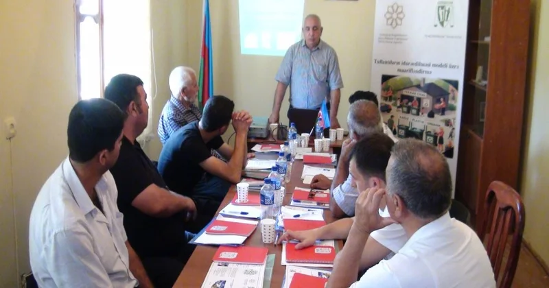 Beyləqan rayonunda yaradılmış təşəbbüs qruplarında maarifləndirmə tədbirləri 3 kənddə sona çatıb FOTOLAR