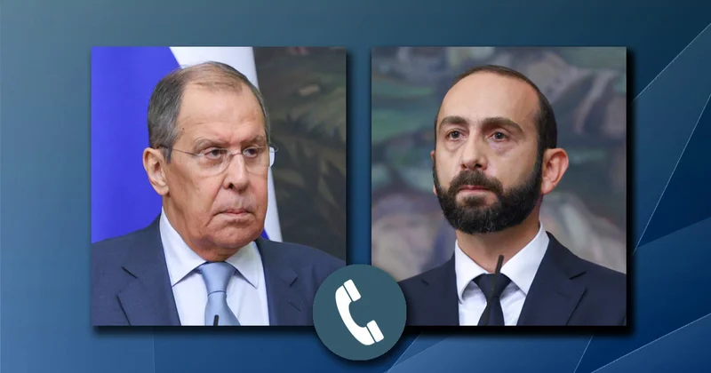 Lavrovla Mirzoyan Paşinyanın ABŞ və Azərbaycan prezidentləri ilə görüşünü müzakirə edib