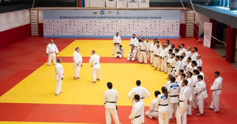 Bakıda Beynəlxalq Cüdo Federasiyası Akademiyasının məşqçilik üzrə sertifikat proqramına start verilib