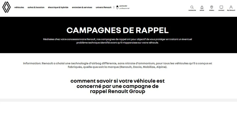 “Renault” 150 mindən çox avtomobili geri çağırır