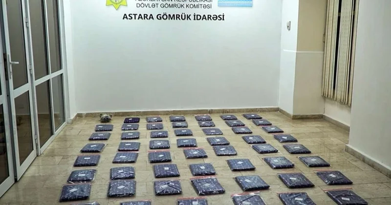 İrandan Rusiyaya aparılan bibər yükündə 25 kq dan çox marixuana aşkarlanıb FOTO VİDEO