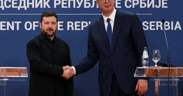 Вучич подвел итоги встречи с Зеленским