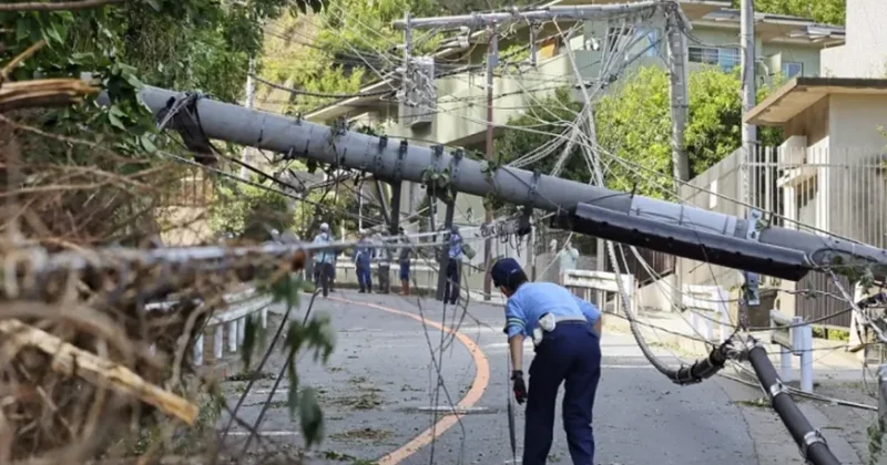 В Токио случился частичный блэкаут из за тайфуна Чан Хом