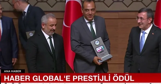 Haber Global nüfuzlu mükafata layiq görüldü