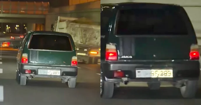 Bakıda sürücü maşının nömrəsini görün necə oxunmaz hala saldı VİDEO