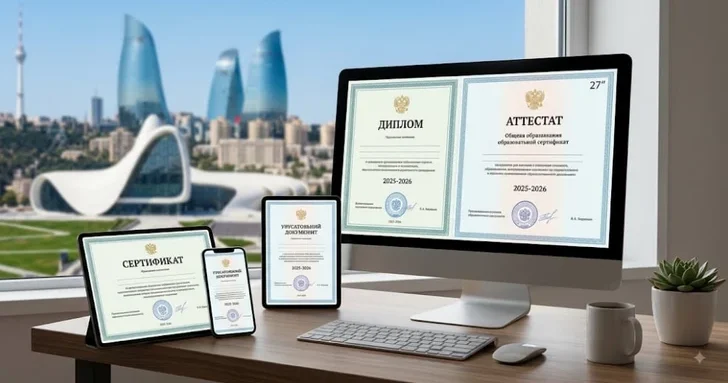 В Азербайджане аттестаты выпускников школ переведены в цифровой формат