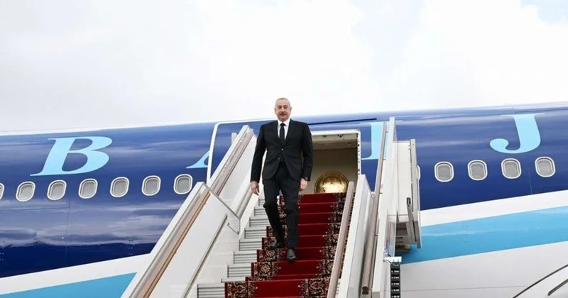 İlham Əliyev Naxçıvana getdi