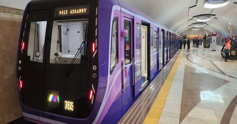 Yeni qatarlar Qırmızı xəttə buraxılacaq Bakı metrosundan AÇIQLAMA