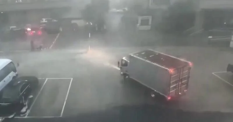 На Китай обрушился мощный тайфун ВИДЕО