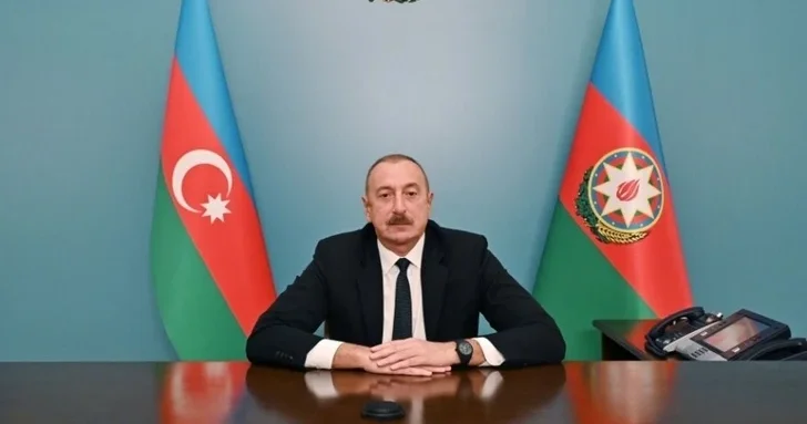 Президент Ильхам Алиев дал интервью Азербайджанскому телевидению