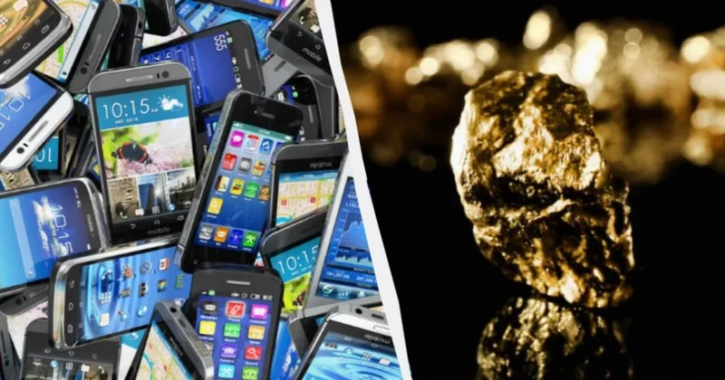Köhnə telefonlardan qızıl çıxarırlar: Britaniyada qeyri adi üsul