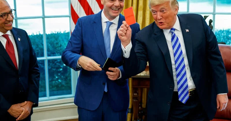 За Инфантино вступился Трамп: почему противники президента ФИФА не могут пойти дальше обвинительных заявлений