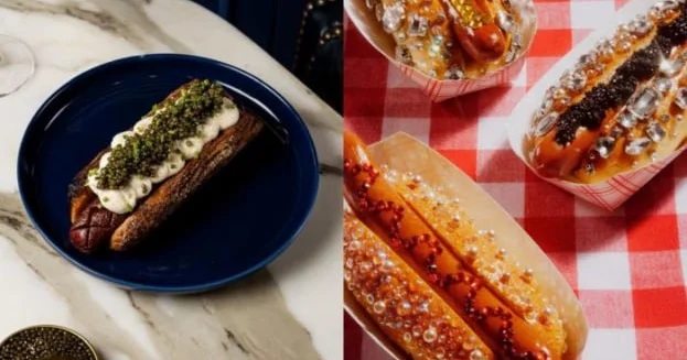 100 dollarlıq hot doq dəbə çevrilir: adi küçə yeməyi lüks mətbəxə daxil olur FOTO