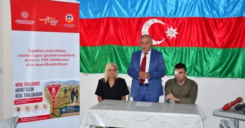 “Minalar Əleyhinə Azərbaycan Kampaniyası” ictimai birliyinin layihəsi davam edir